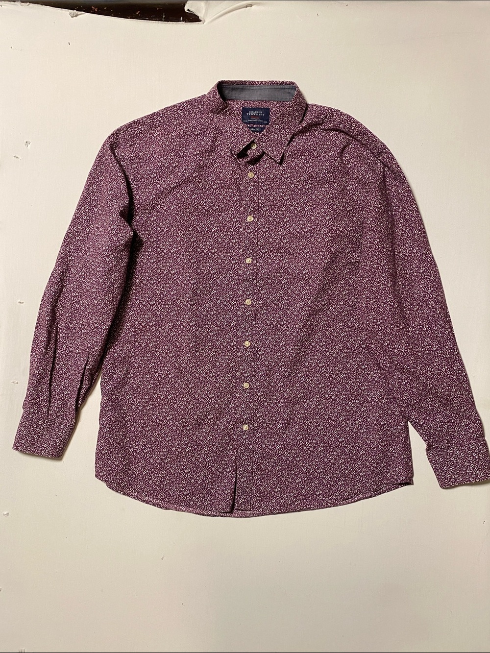 Charles Tyrwhitt Slim Fit Long Sleeve Button-Down Shirt XXL